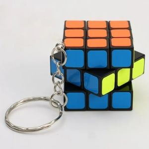 Rubic cube keychain
